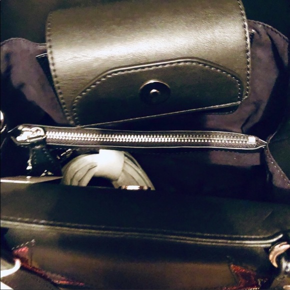 Pinko /Cherubini/Top Handle/Black Purse - Picture 5 of 5